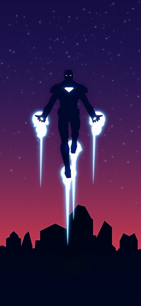 4K Wallpaper - Futuristic Hero in Ultra HD Anime Style